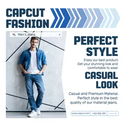 Men's Jean Display Instagram Post