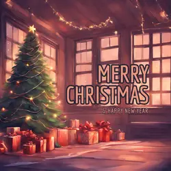Merry Christmas & Happy New Year Greetings Linkedin Post