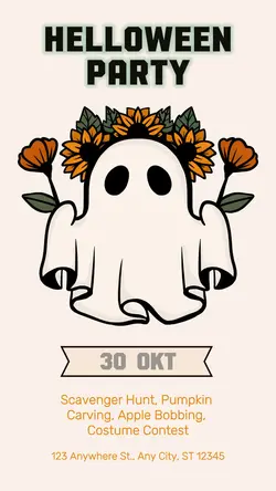 HELLOWEEN EVENT INVITATION FOR INSTAGRAM POST