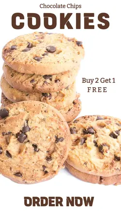 Food & Beverage Chocolate Chips Cookies