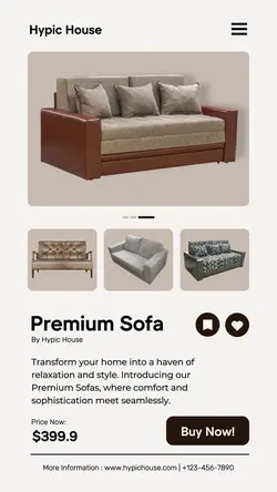 Premium Sofa Promotion Instagram Story