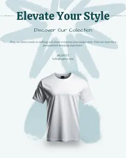 Clothing & Shoes Menu