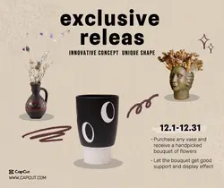 Household Sales promotion vase weak marketing