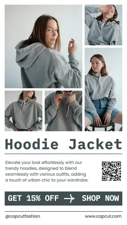 Fashion Hoodie Jacket Promotion Instagram Story