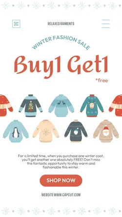 Fashion Industry Winter Fashion Sale