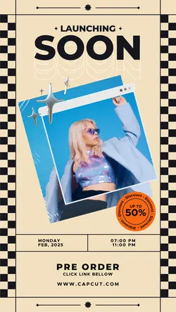 Y2K Fashion Promotion Instagram Story