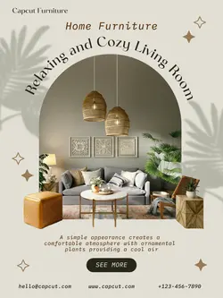 Household Living Room Product Display