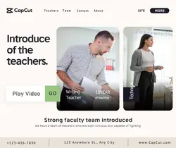 Education Teachers Introduction Minimalist