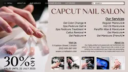 Beauty Care Nail Salon Promotion Youtube Thumbnail
