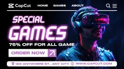 Electronics Games Promotion Page