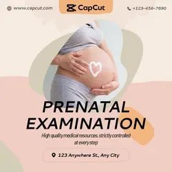 Medical Prenatal examination Display Minimalist