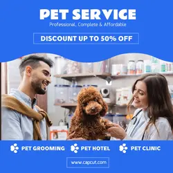 Pet Service Promotion Instagram Post
