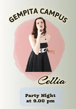 Non-marketing Campus Poster Musik Celia