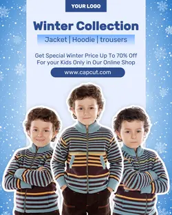 Fashion Winter Collection Promotion Instagram Portrait