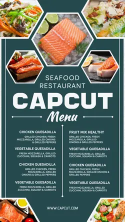 food and beverage sales promotion menu post food Sea style