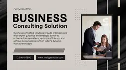 business Consulting Solution Facebook Ad