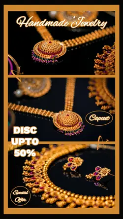 Fashion Handmade Jewelry Instagram Story