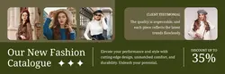 Green Brown Modern Fashion Catalogue Youtube Thumbnail