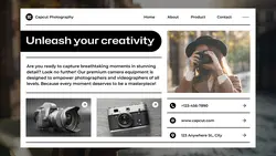 Electronics Camera Product Display Twitter Post