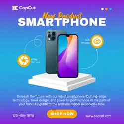 Banner Feed New Product Phone Electronics Instagram Post