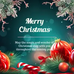 Christmas Greetings Instagram Post