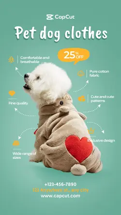 Pet Dog clothes Event promotion Business