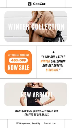 Winter Fashion Collection Product Instagram Story