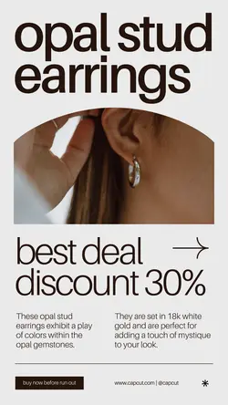 Jewelry Product Best Deal Tiktok Post