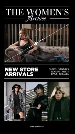 4 Picture Poster - Women's Fashion