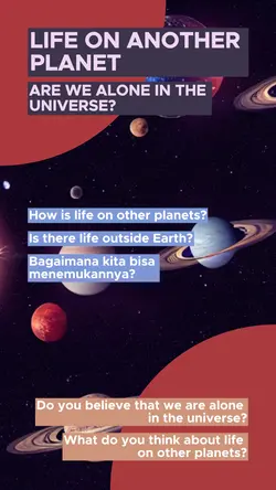Non-marketing InfographicLife on Another Planet