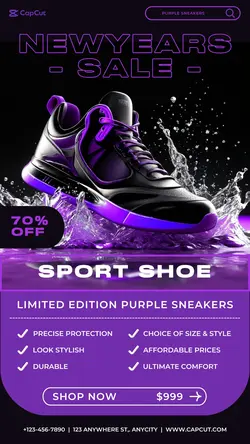 New Years Sale Product Display