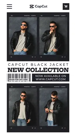 4 Multi-product Image Men's Clothes New Product