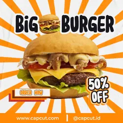 Retro Burger Template