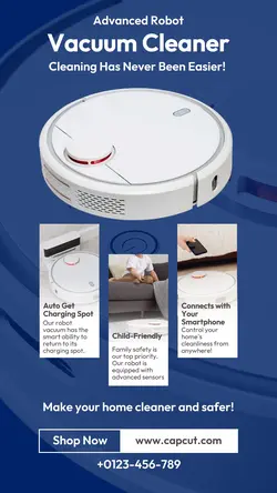 Electronics Vacuum Cleaner Instagram Story
