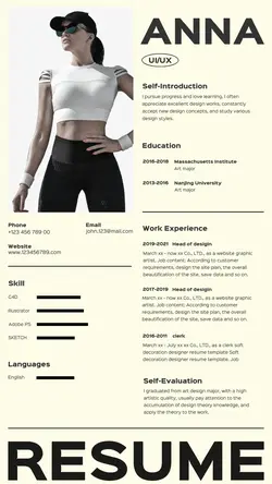 Business Personal Information Show Minimalist