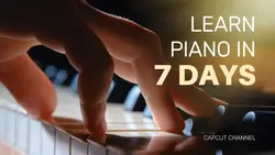 Youtube Thumbnail - Learning Piano