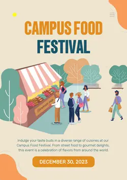 Non-Marketing Campus Event Illustration