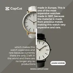 watch introducing promotion instagram post