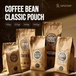 E-commerce Coffee Product Display Simple Brown