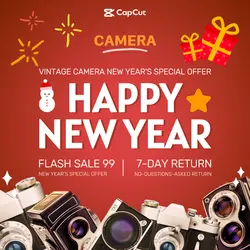 New Year's Electronic productsCameraDiscount Minim