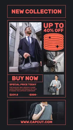 New Collection Bag Promotion Page