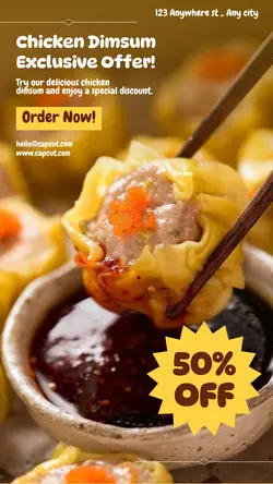 food dimsum discount instagram story