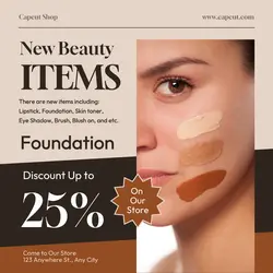 Cosmetic Sale Promotion