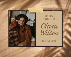 Non-Marketing Photo Collage Happy Birthday