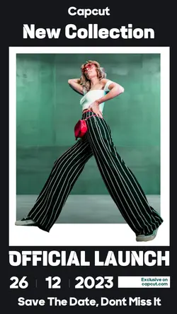 Capcut Launching New Collection Product Promotion Instagram Stories