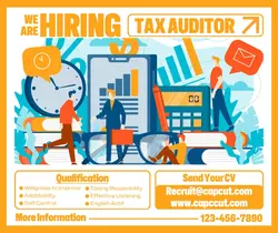 Business Hiring Tax Auditor Instagram Post