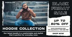 Fashion Hoodie Jacket Promotion Facebook Ads