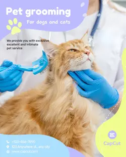Pet Grooming Event promotion Business