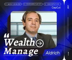 Financial Wealth manager Social cards Minimalist