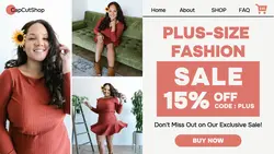 Fashion Plus Size Dress Promotion Sale